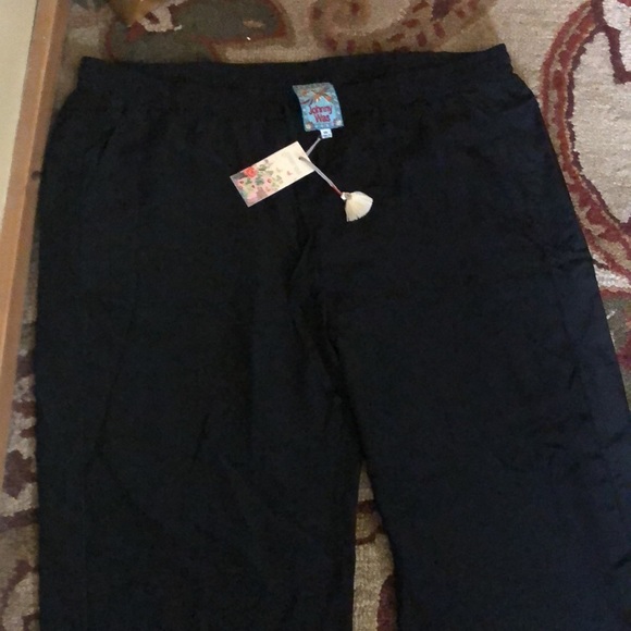 JOHNNY WAS Size XXL ILLARIA 100% Silk Pull-On Drawstring Elastic Waist $250 NEW - Picture 12 of 16